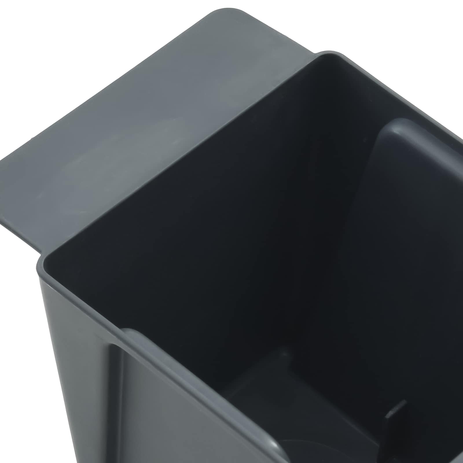 Kutije za cvijeće za Euro palete 12 pcs Siva 13,5 x 9 x 9,5 cm