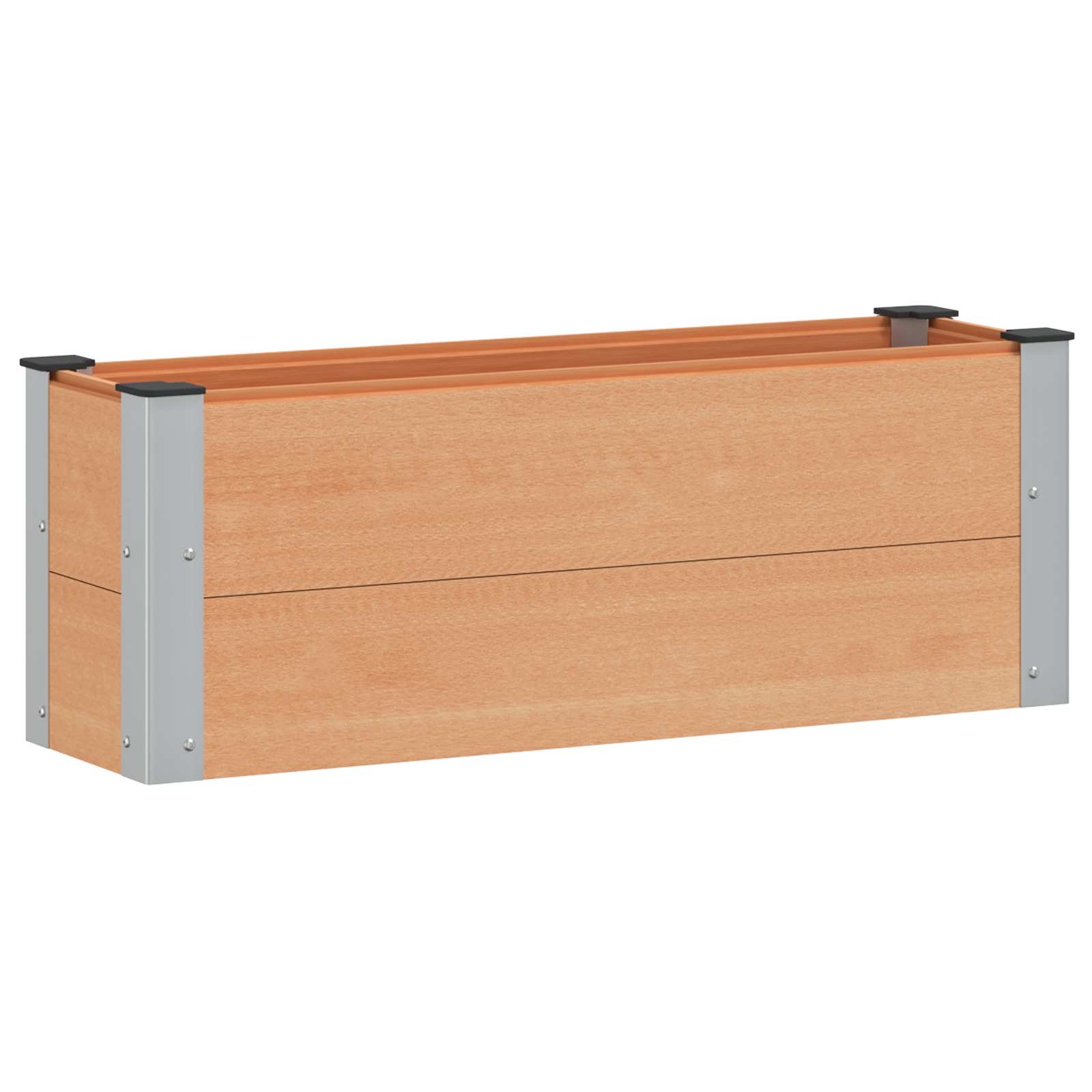 Povišena vrtna gredica Smeđa 100 x 30 x 36 cm