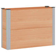 Povišena vrtna gredica Smeđa 100 x 30 x 72 cm