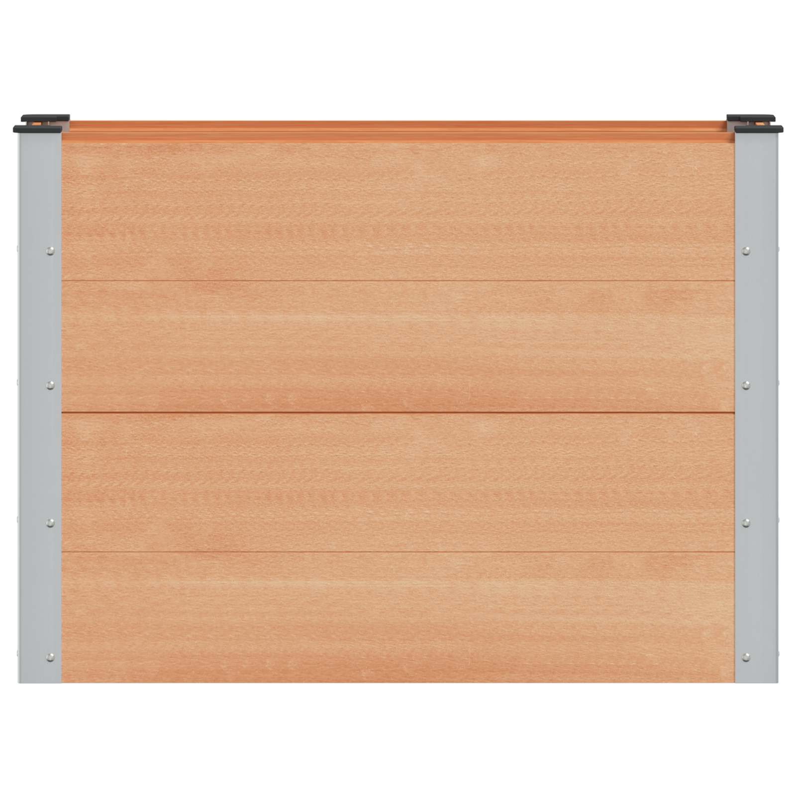 Povišena vrtna gredica Smeđa 100 x 30 x 72 cm