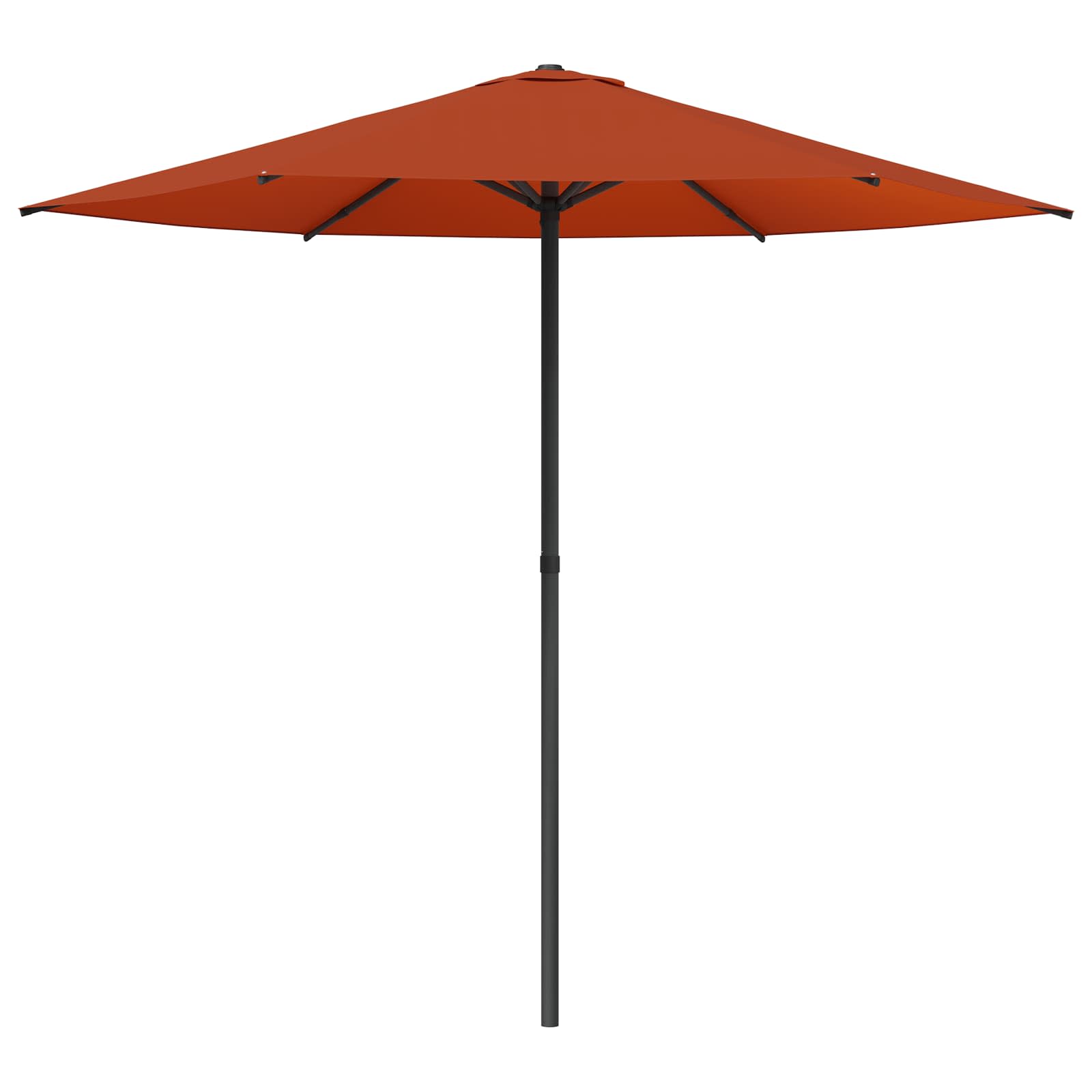 Vrtni suncobran 230 x 230 cm Poliester Pravokutni Terakota