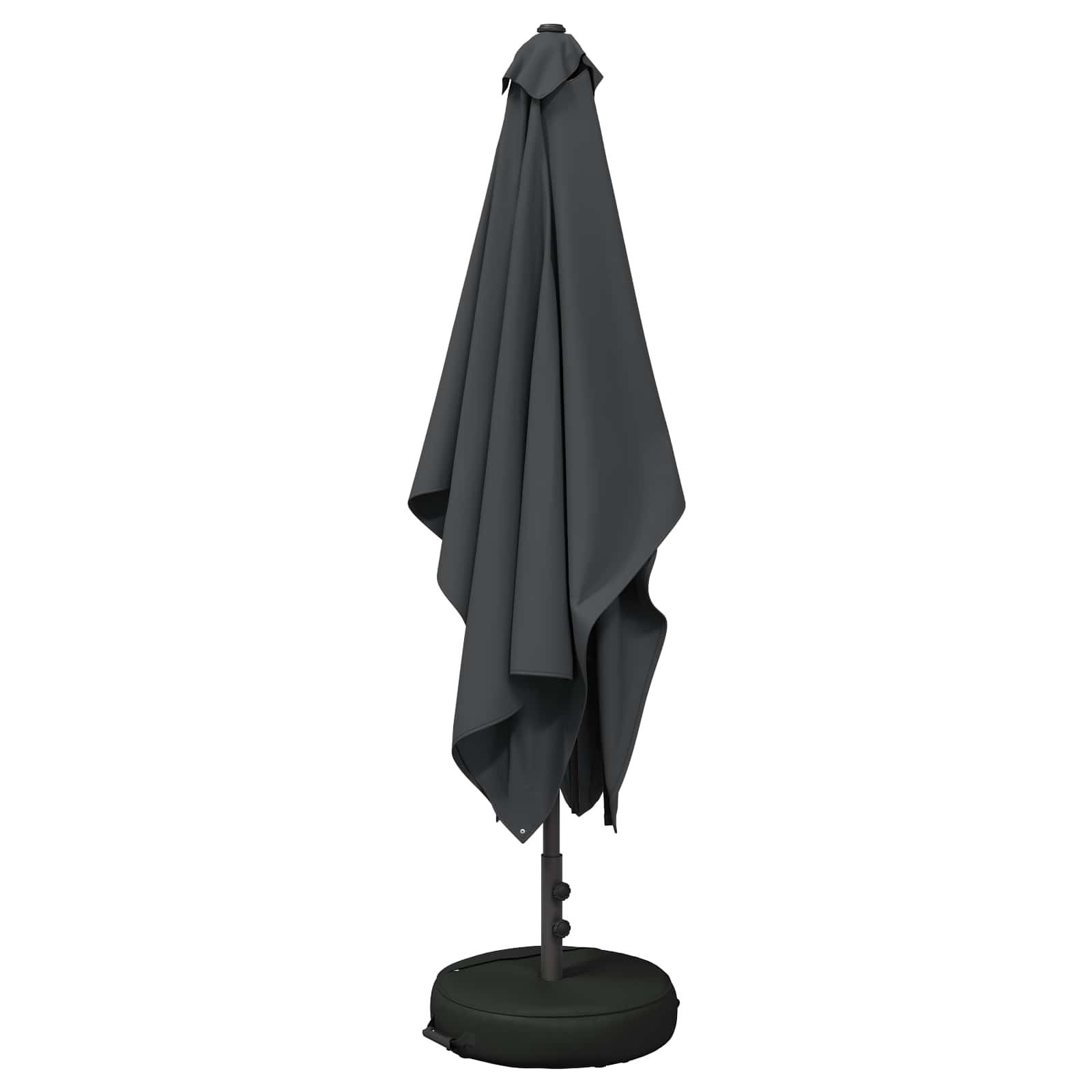 Vrtni Parasol s Podnožjem 200 x 300 cm Poliester Pravokutni
