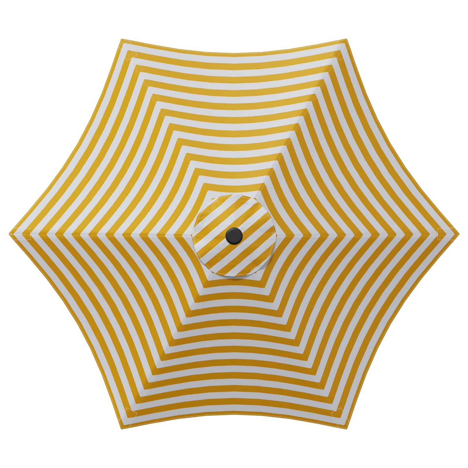 Vrtni Parasol s Podnožjem 270 x 270 cm Poliester Pravokutni
