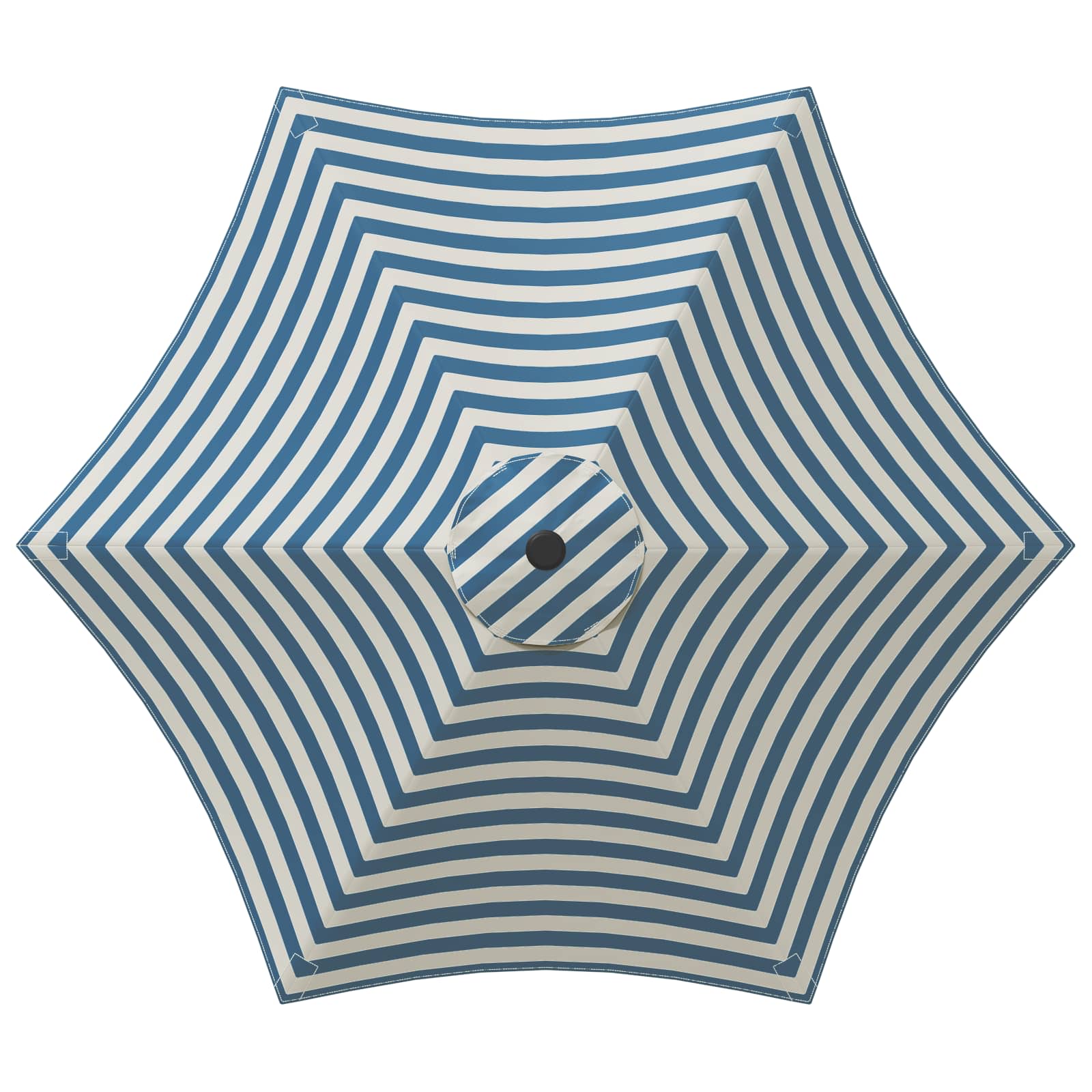 Vrtni Parasol s Podnožjem 300 x 300 cm Poliester Pravokutni