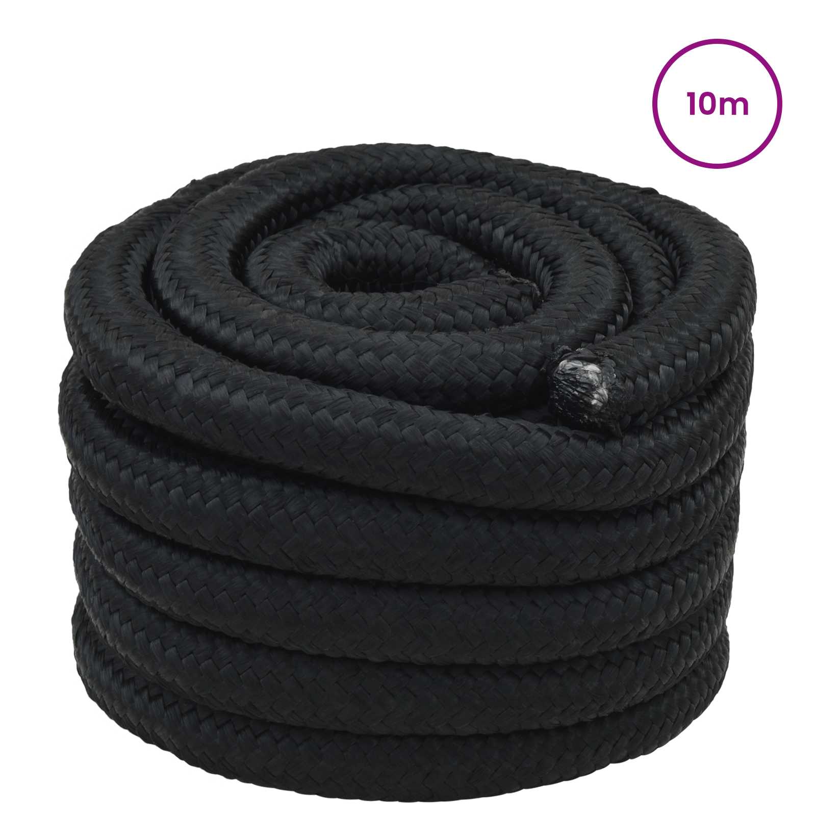 Konopac za čamce 10 m 5 Crna PP