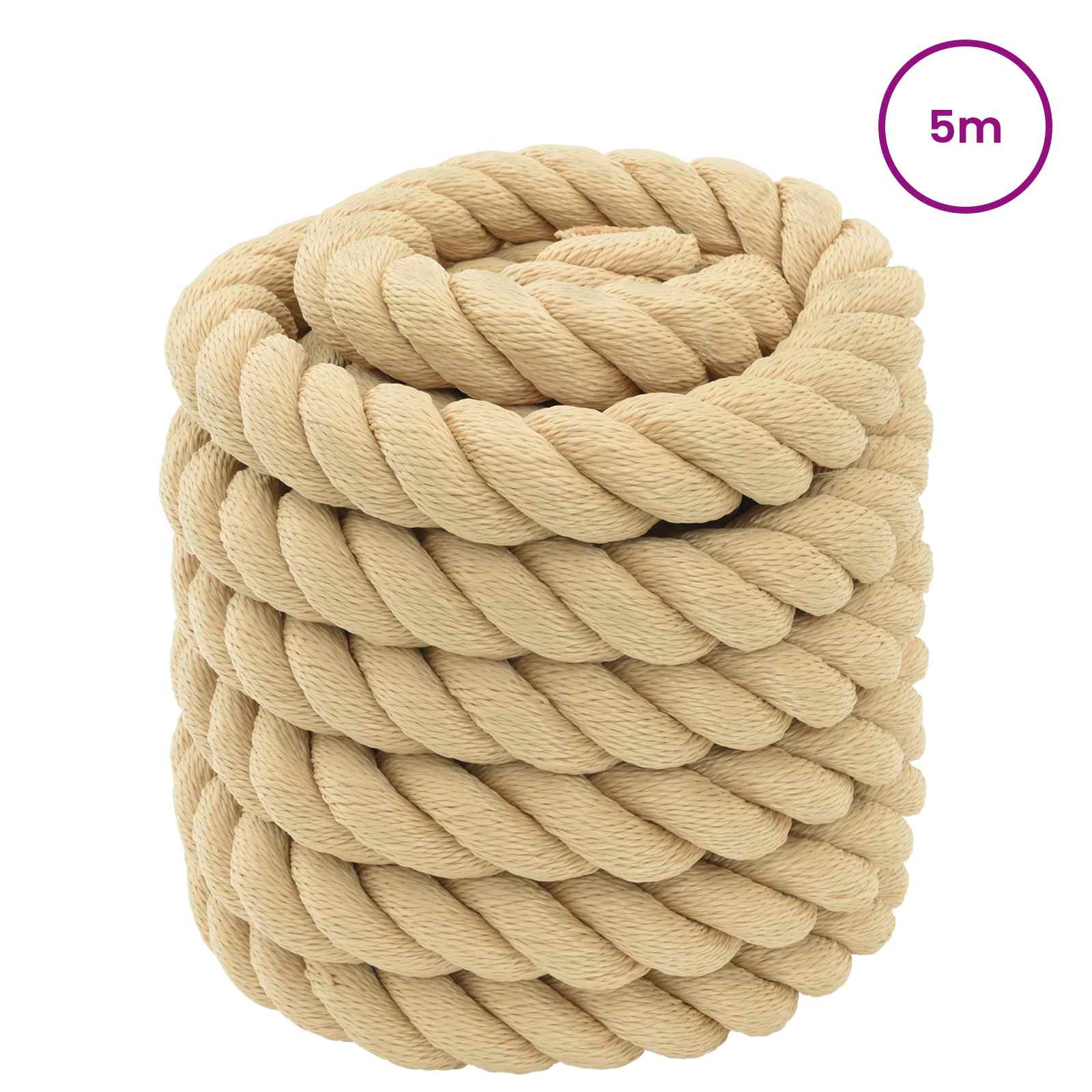 Konopac za čamce 5 m 4 Prirodna PP