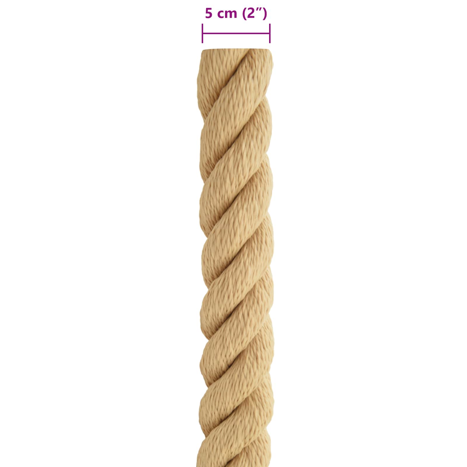 Konopac za čamce 10 m 5 Prirodna PP
