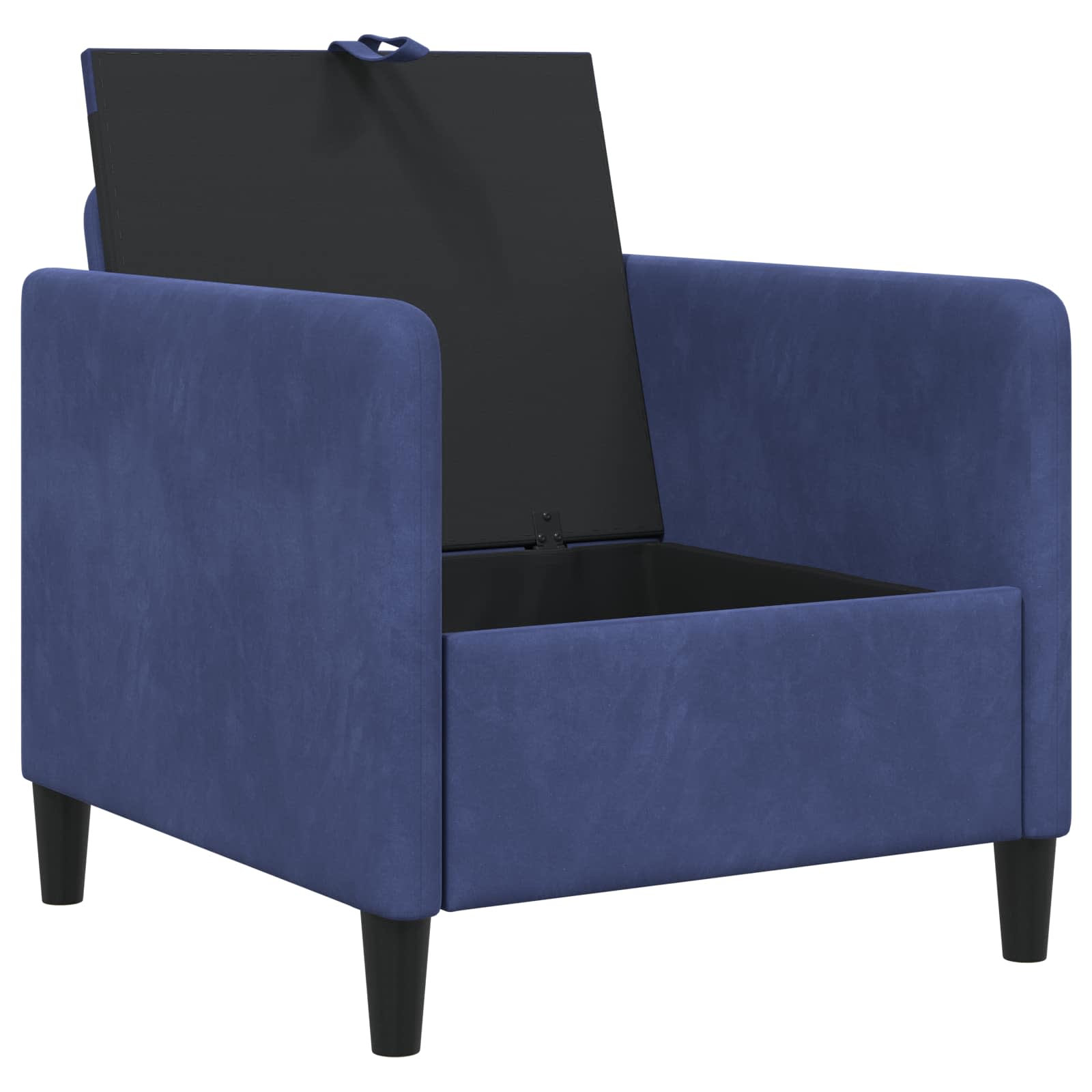 Sofa s pohranom Policijska plava 72 x 78 x 87 cm Poliester