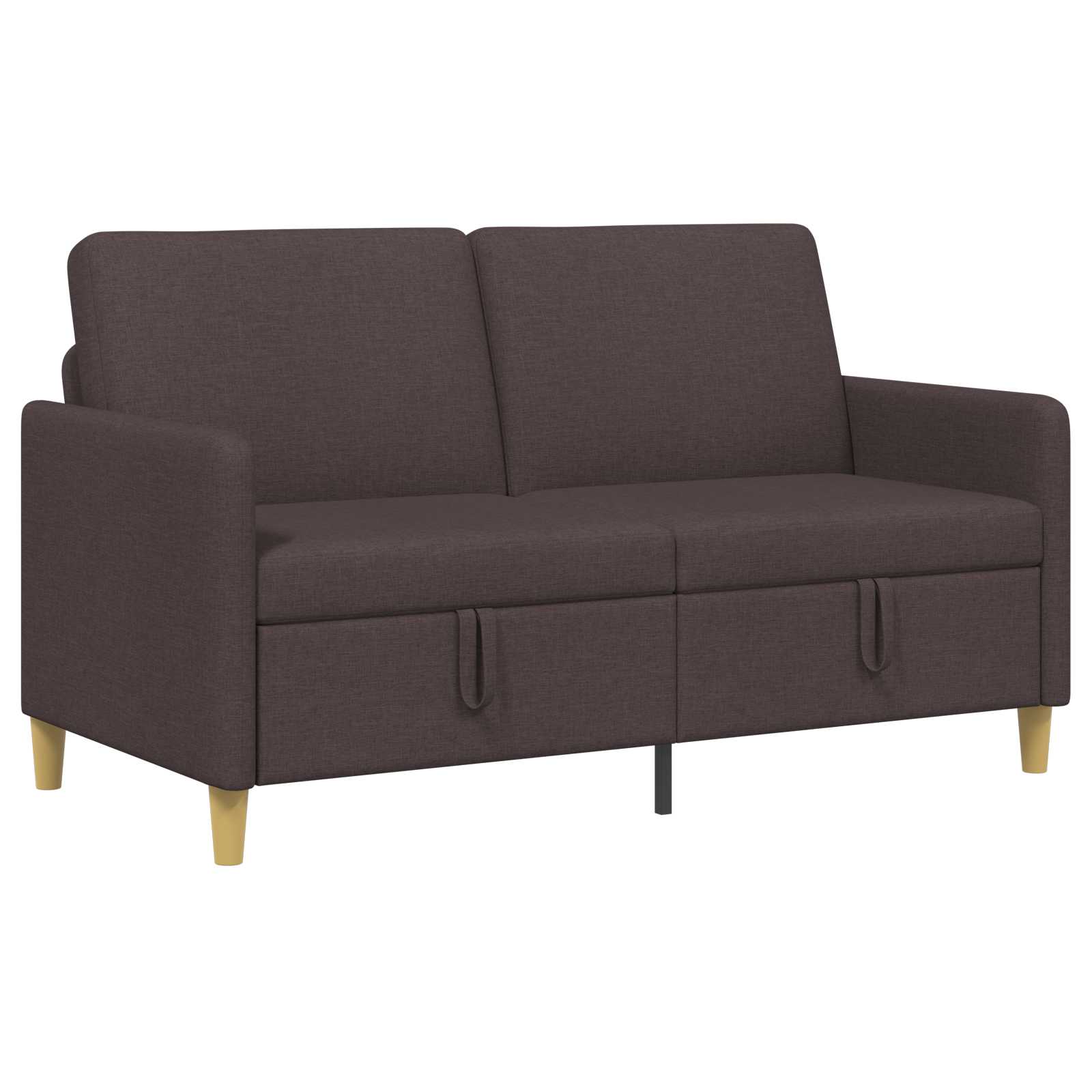 Sofa s pohranom Tamno smeđa 152 x 78 x 87 cm Poliester