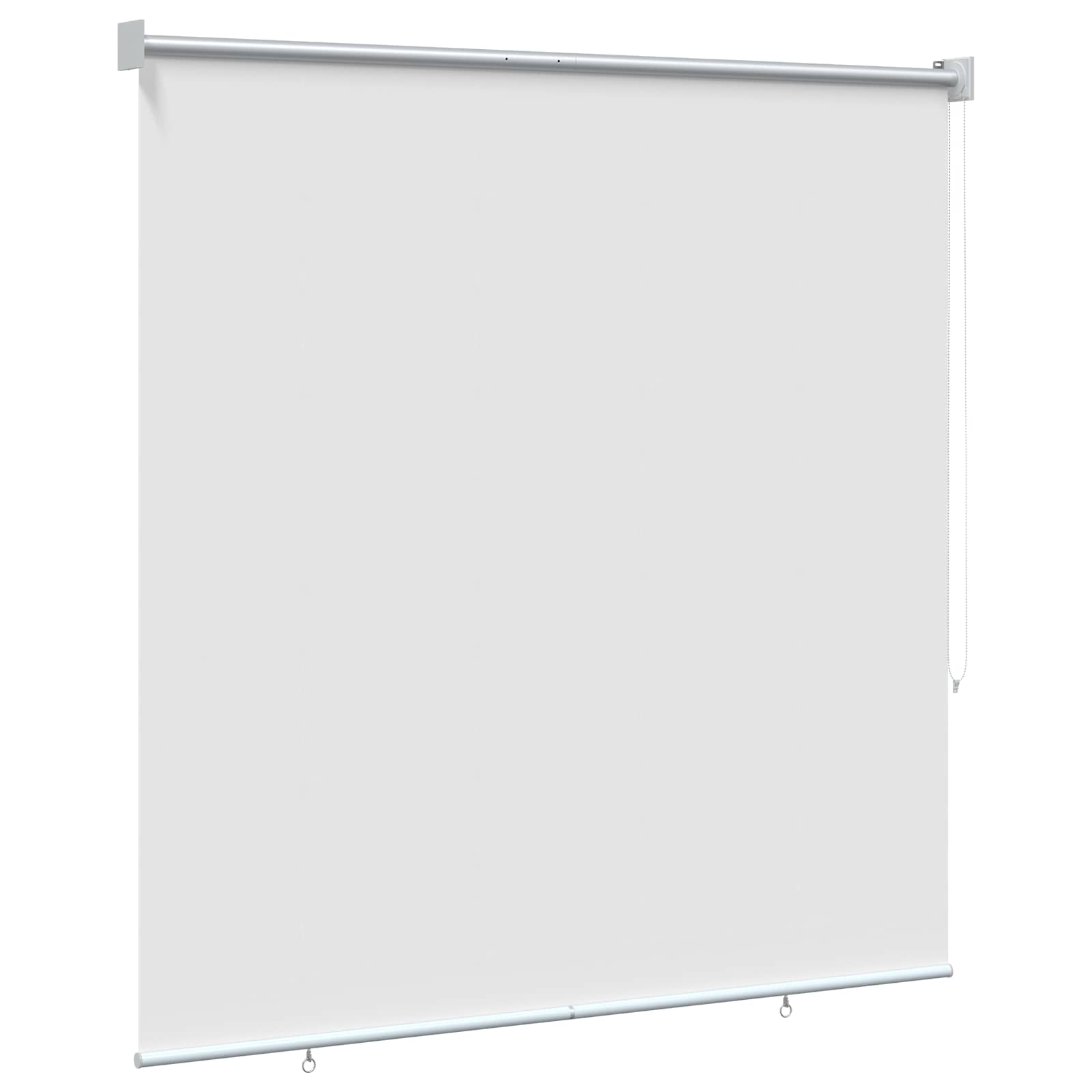Rolo zavjesa za vanjsku uporabu s UV zaštitom Bijela