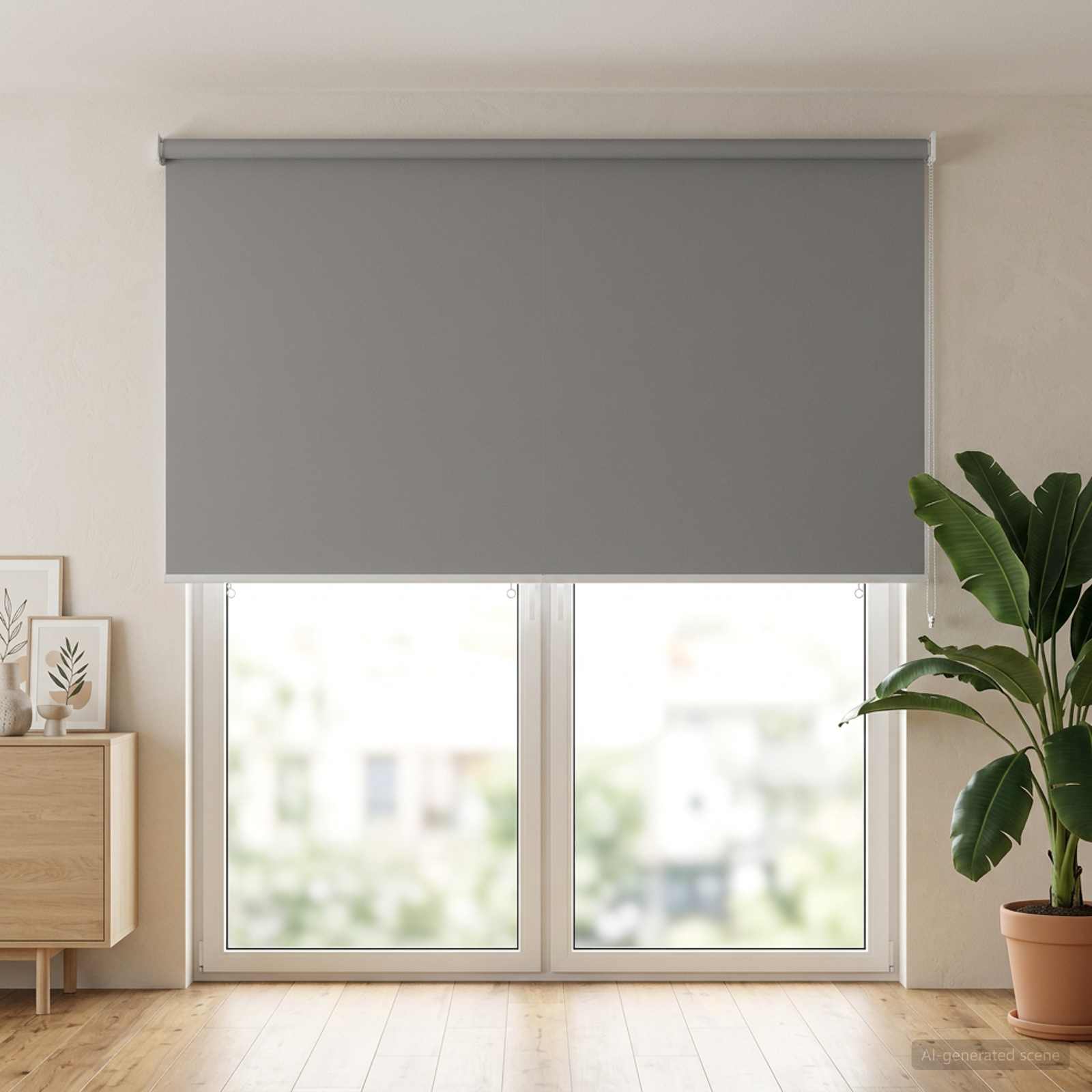 Roleta zaštita od UV zračenja Svjetlosiva 180 x 230 cm