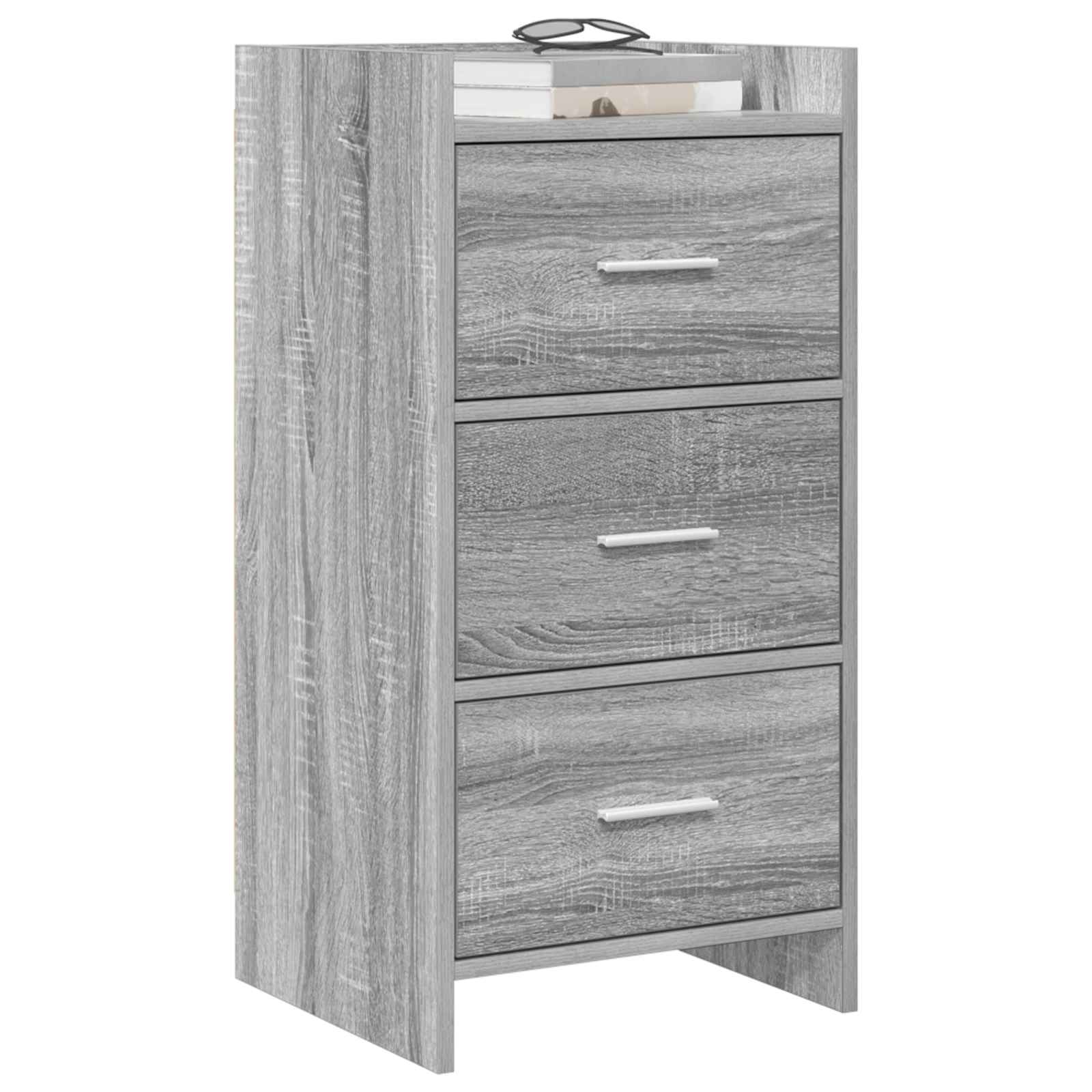 Kreveta Siva Sonoma 40 x 36 x 80 cm Konstruirano drvo