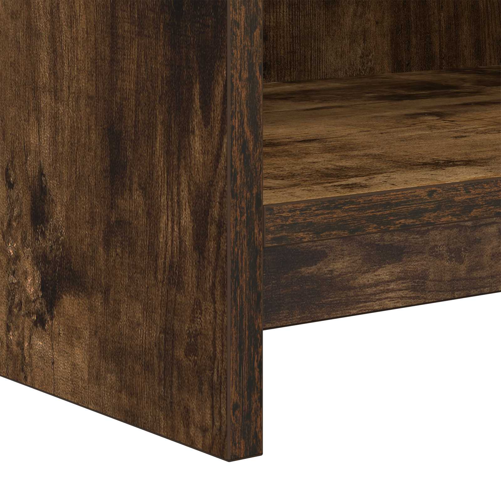 TV ormar 135 x 33 x 47 cm Dimljeni hrast Konstruirano drvo