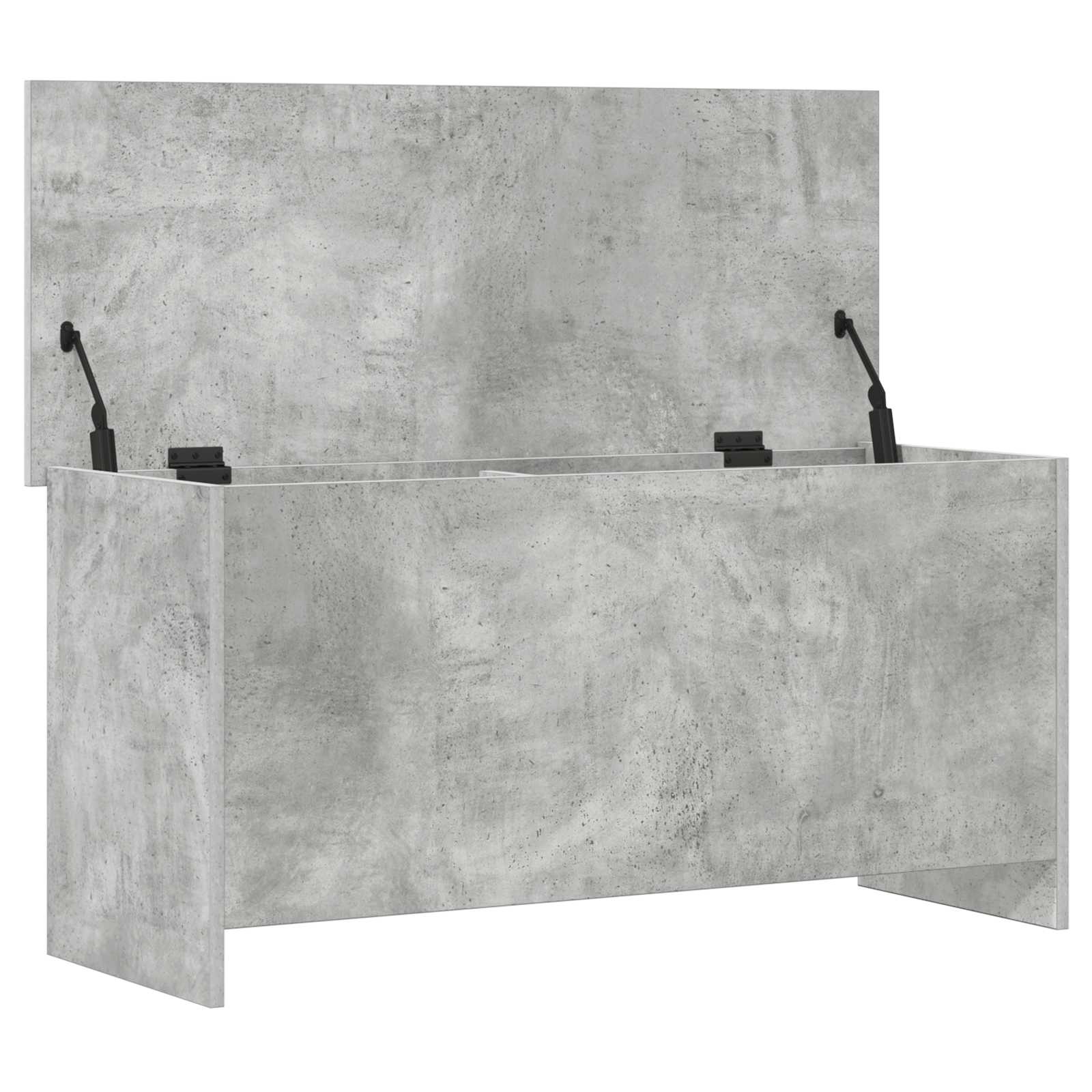 Skladišni kovčeg s pohranom Betonska siva 100 x 40 x 50 cm