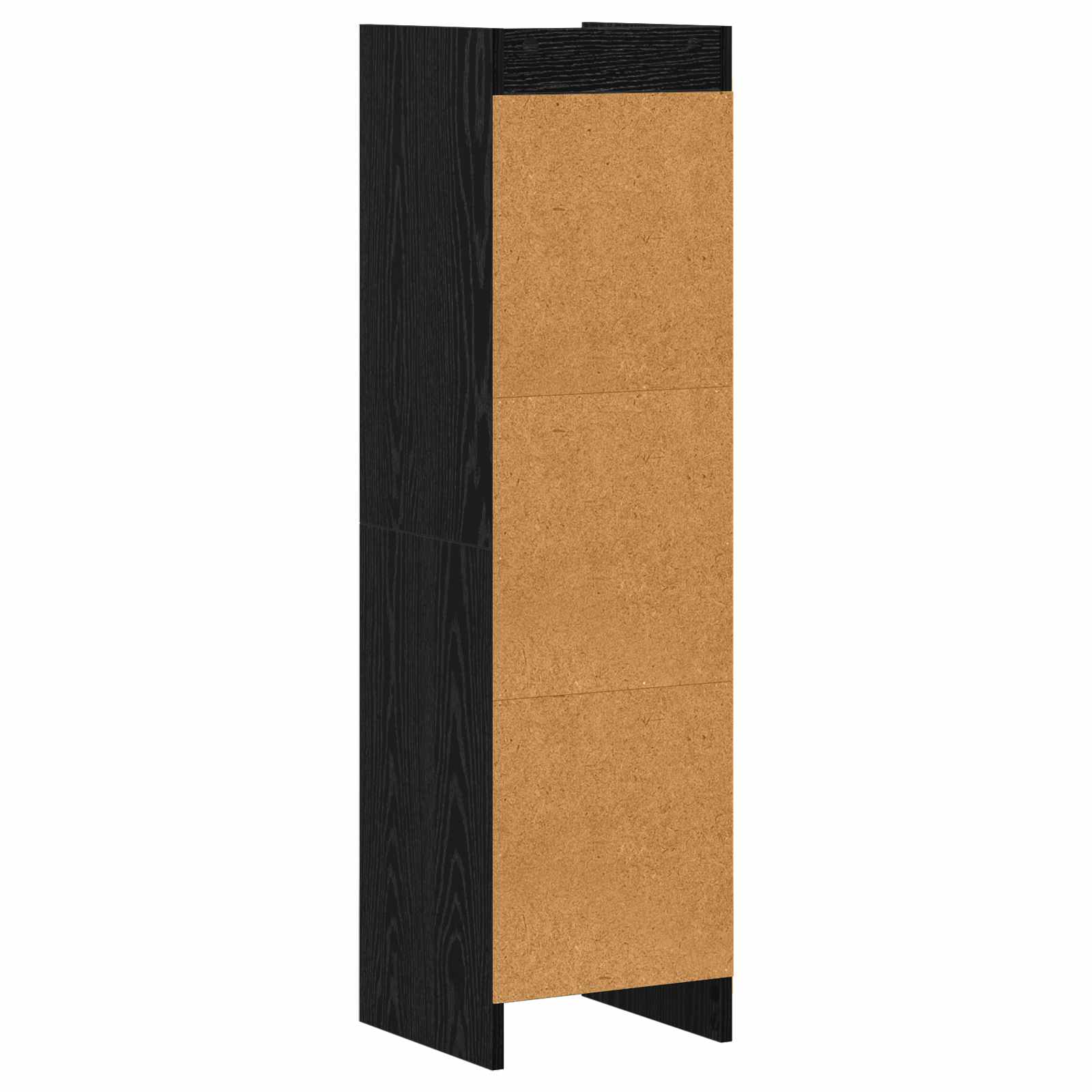 Police za knjige Crni hrast 30 x 30 x 111 cm Konstruirano drvo
