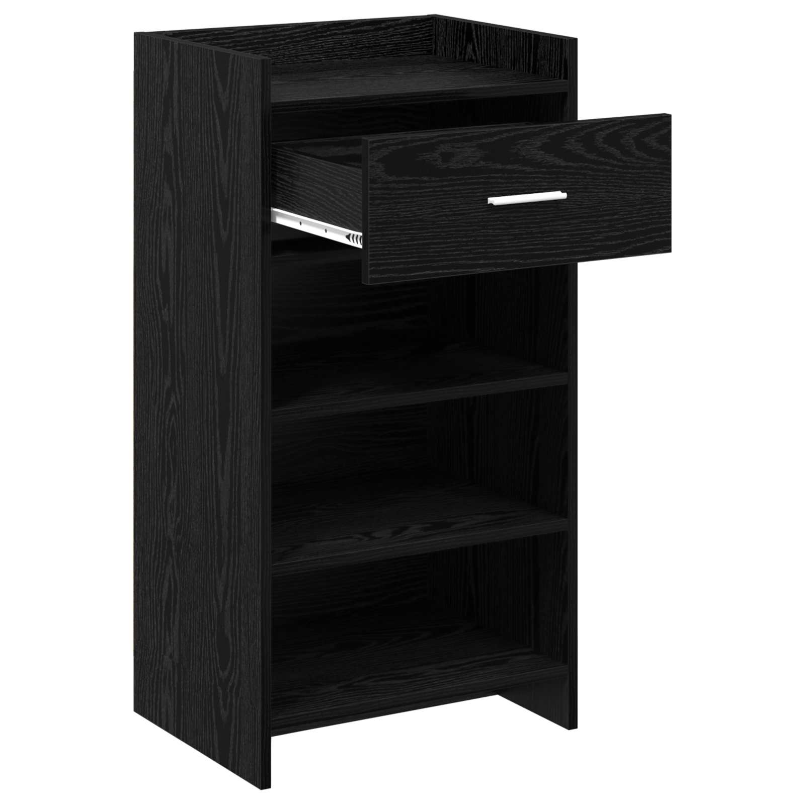 Ormar za cipele Crni hrast 48 x 36 x 92 cm Konstruirano drvo