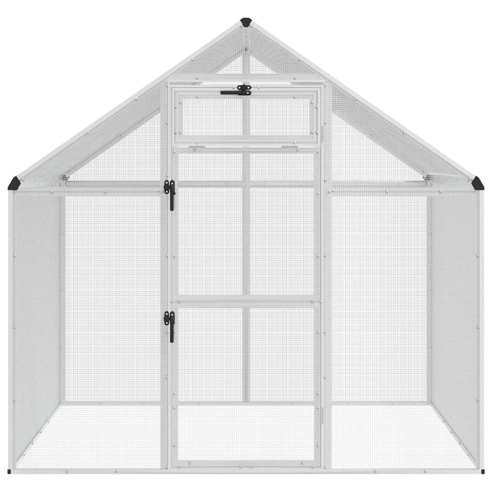 Kavez za ptice Srebrna 181,5 x 110,5 x 173,5 cm