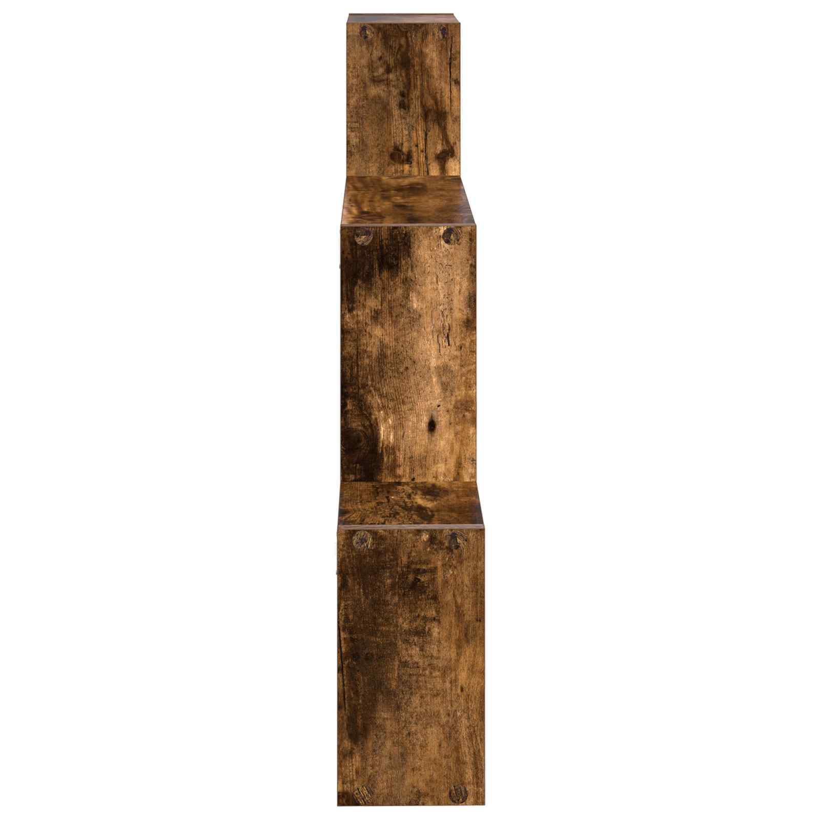 Polica na zidu Zidna montaža Smeđa 91,5 x 15 x 76 cm