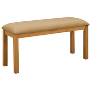 Klupa za blagovanje 95 x 32 x 45 cm Čvrsto Hrastovo Drvo Bež