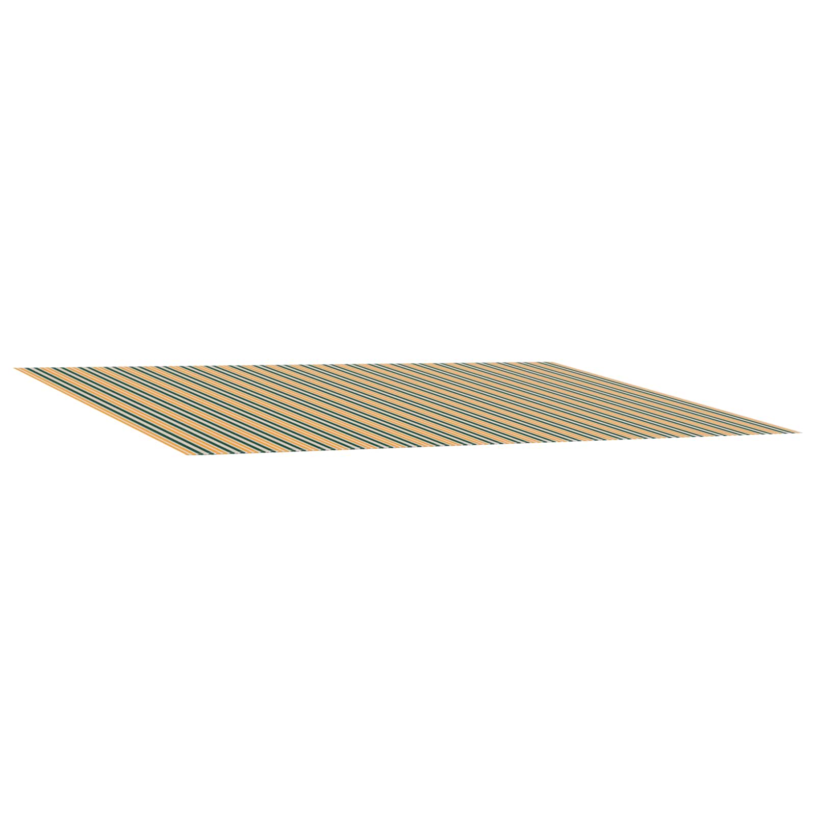 Zamjensko platno za tendu Zelena i žuta 500 × 300 cm Poliester