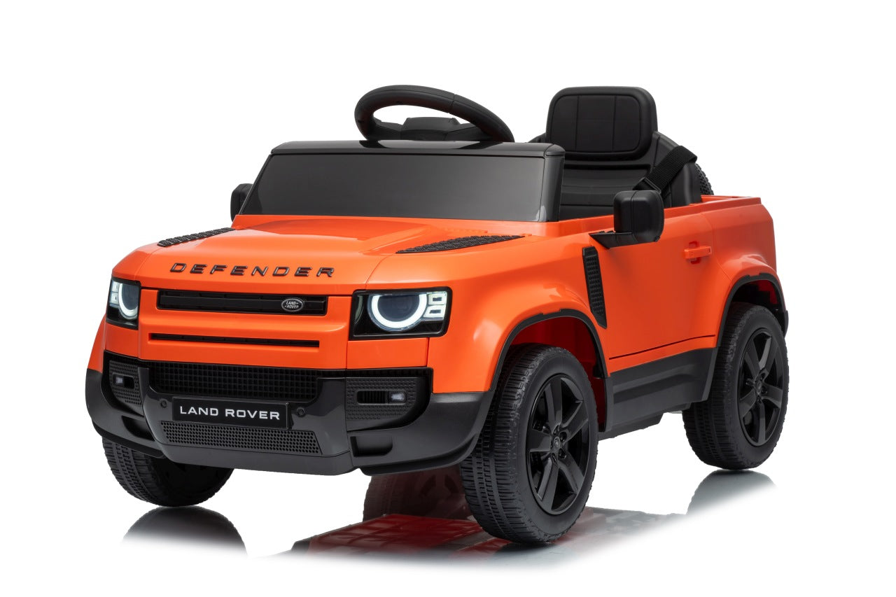 Licencirani auto na akumulator Land Rover Defender 4x4 - narančasti