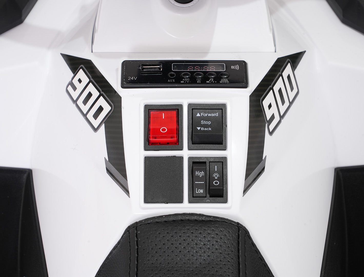Quad na akumulator 4x4 ATV WOLF - bijeli