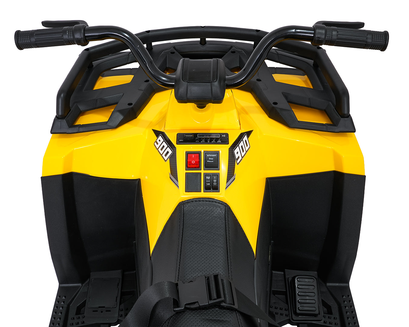 Quad na akumulator 4x4 ATV WOLF - narančasti