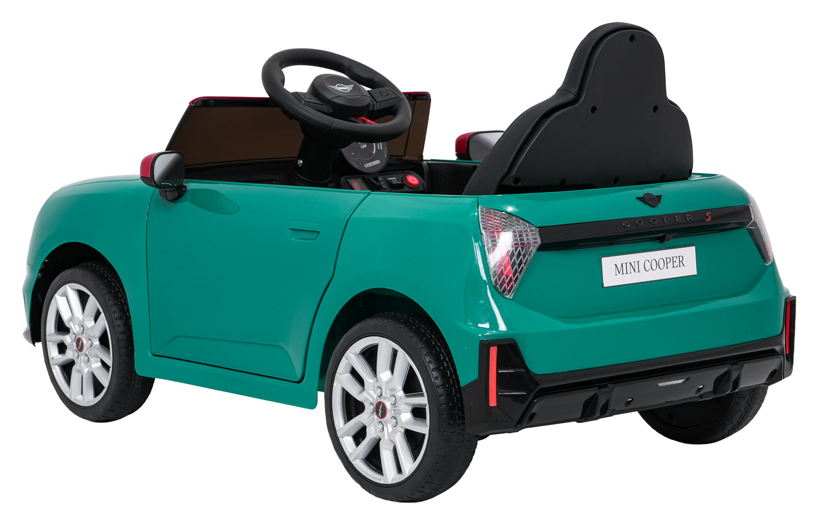 Licencirani auto na akumulator Mini Cooper - zeleni