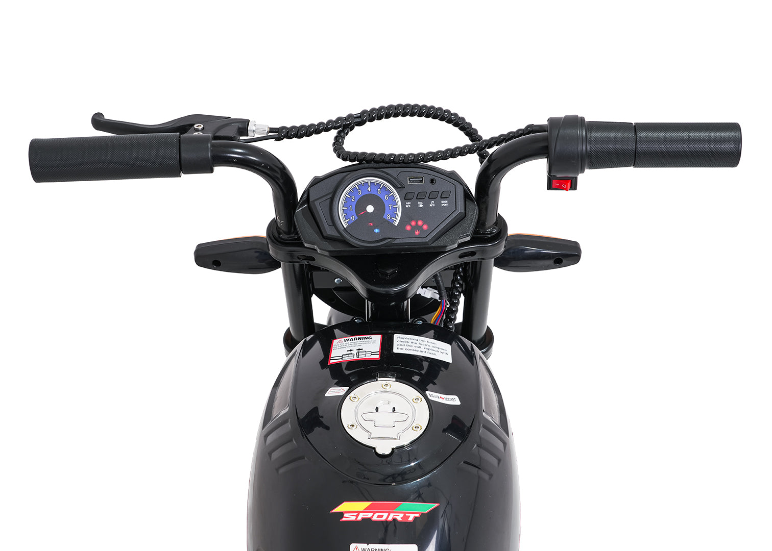 Motor na akumulator SUPERMOTO - crni