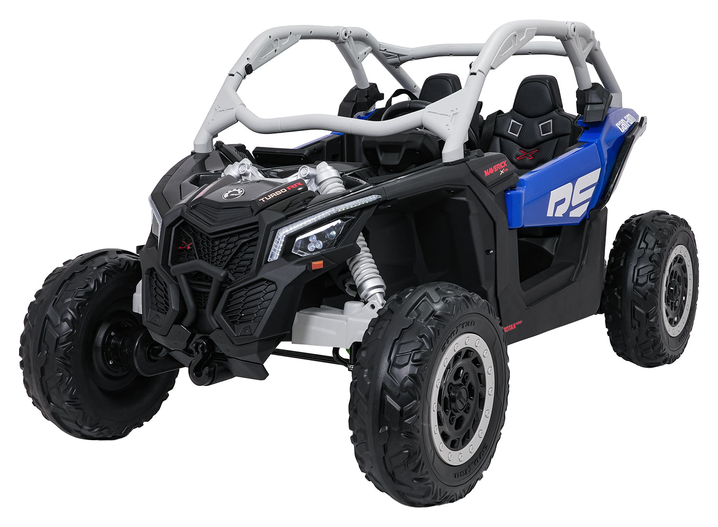 Buggy na akumulator Maverick Turbo RR 4x4 - DVOSJED - sivo/plavi