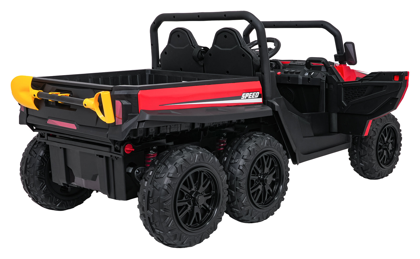 Auto na akumulator Farmer Truck X-POWER 4x4 - DVOSJED - crveni