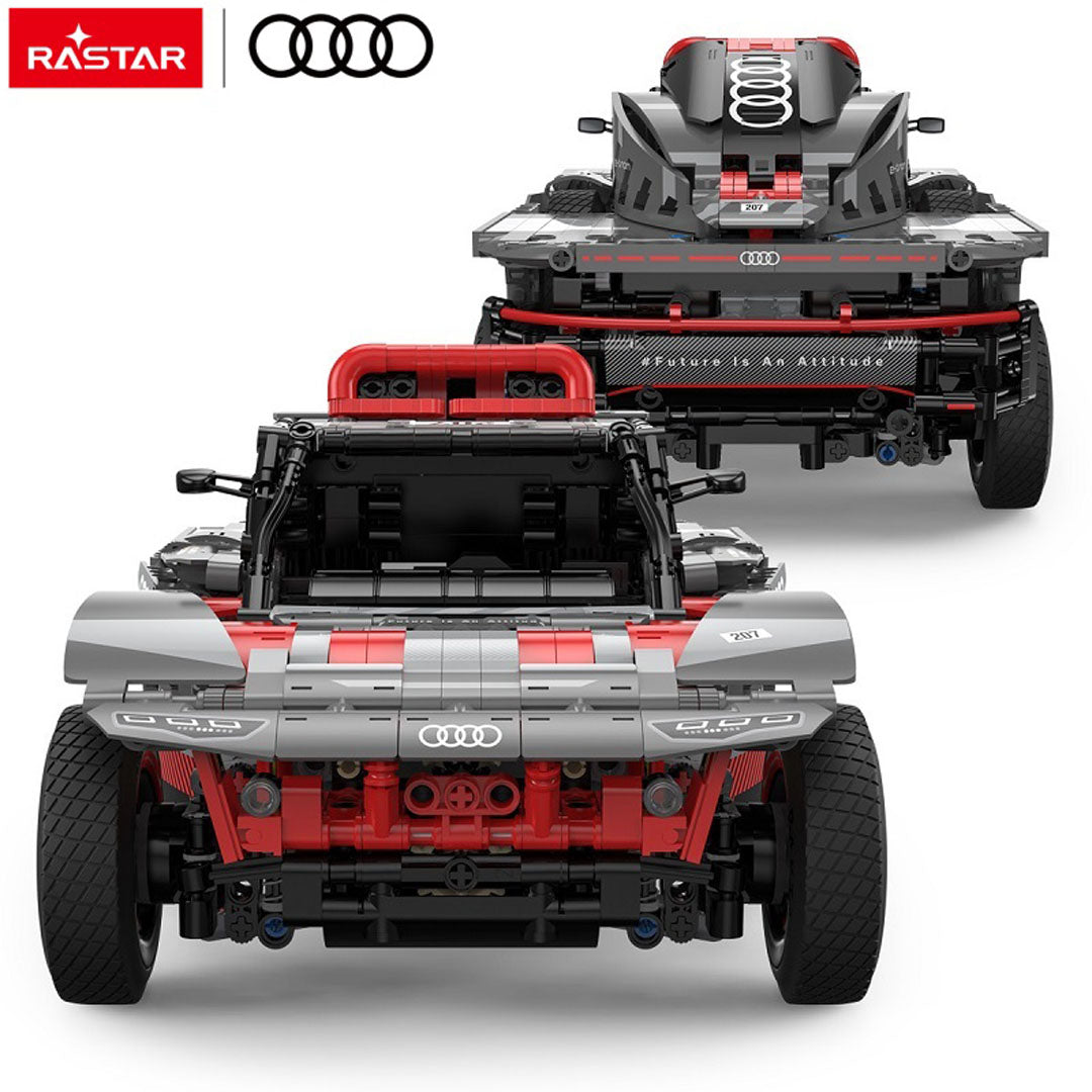 Car Blocks 1:14 Audi RS Q e-tron Gray RASTAR