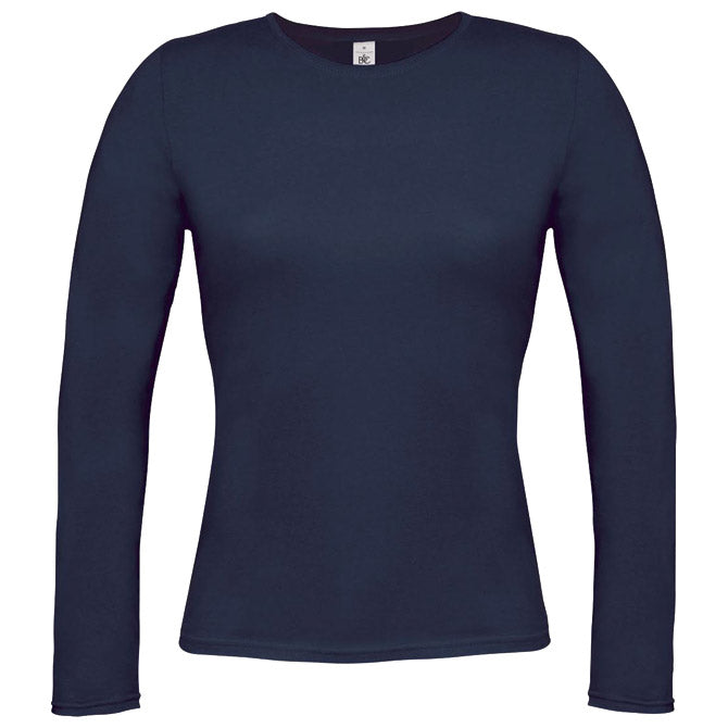 MAJICA DUGI RUKAVI B&C WOMEN-ONLY LSL TAMNO PLAVA 2XL!!