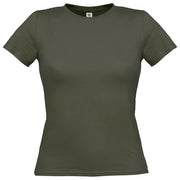 MAJICA KRATKI RUKAVI B&C WOMEN-ONLY MASLINASTO ZELENA L!!