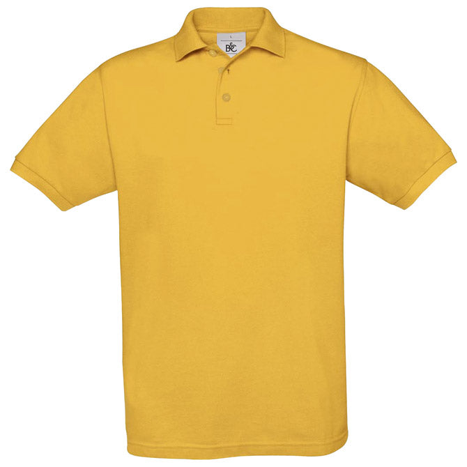 MAJICA KRATKI RUKAVI B&C SAFRAN POLO 180G ZLATNA ŽUTA S-EOL!!