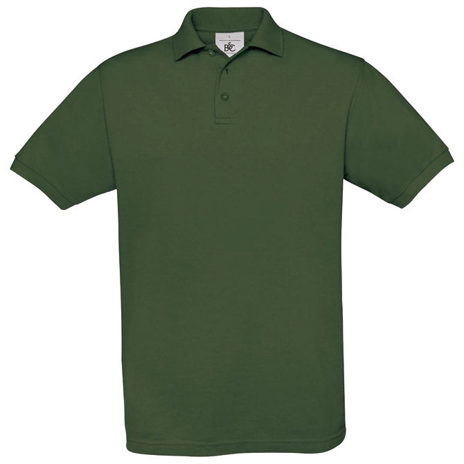 MAJICA KRATKI RUKAVI B&C SAFRAN POLO 180G TAMNO ZELENA M-EOL!!