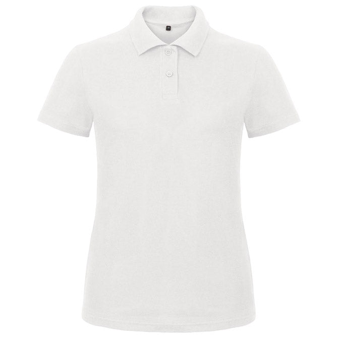 MAJICA KRATKI RUKAVI POLO B&C ID.001/WOMEN 180G BIJELA XL