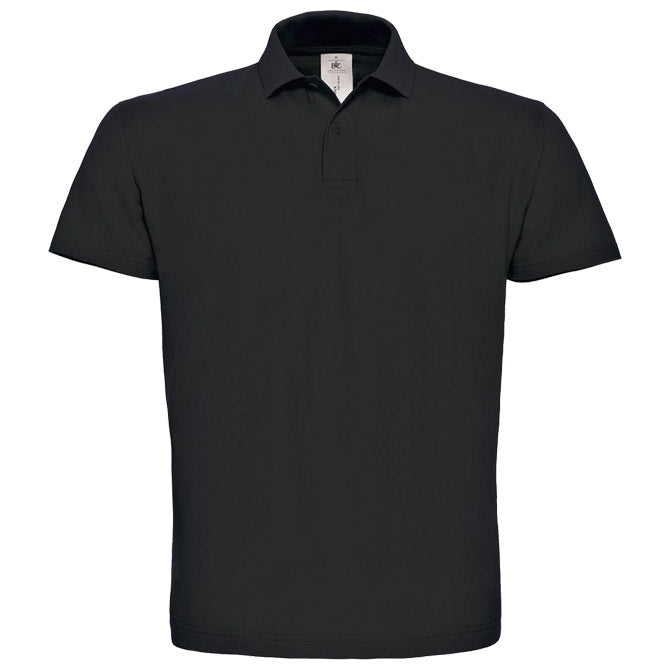 MAJICA KRATKI RUKAVI POLO B&C ID.001 180G CRNA XS