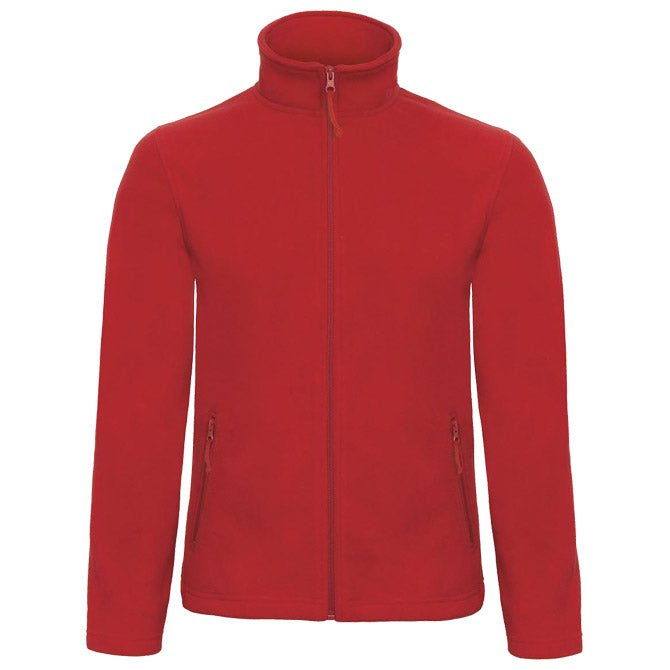 JAKNA ZIP-FLIS B&C ID.501 280G CRVENA 3XL