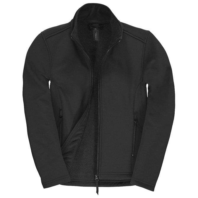 JAKNA ZIP ŽENSKA B&C ID.701 SOFTSHELL/WOMEN CRNA S