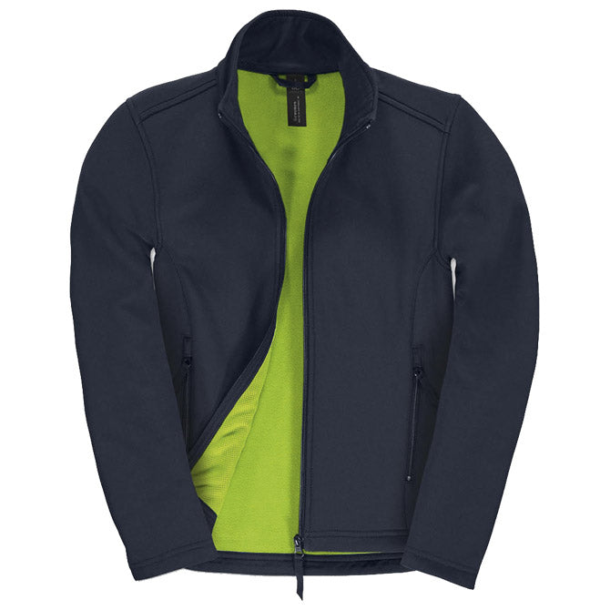 JAKNA ZIP ŽENSKA B&C ID.701 SOFTSHELL/WOMEN TAMNO PLAVA M