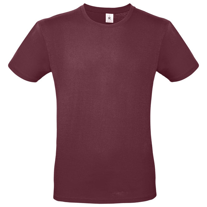 MAJICA KRATKI ROKAVI B&C #E150 BORDO S