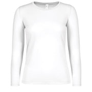 MAJICA DUGI RUKAVI B&C #E150/WOMEN LSL BIJELA S