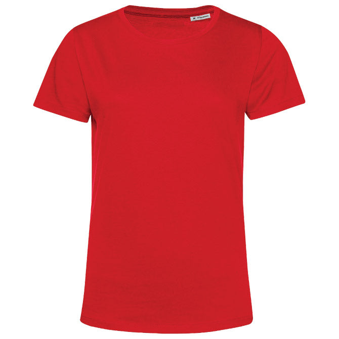MAJICA KRATKI ROKAVI B&C INSPIRE #E150/WOMEN RDEČA M