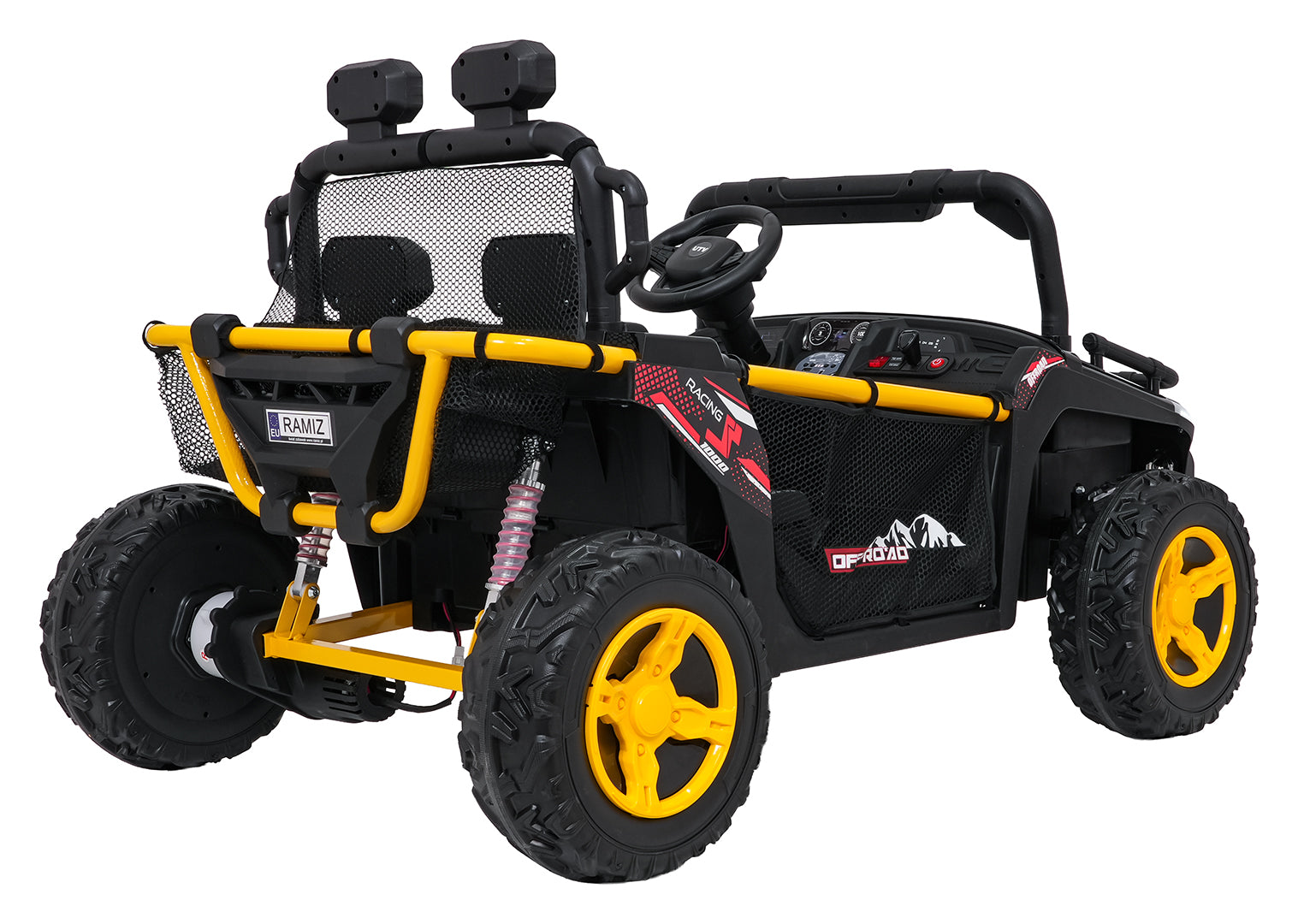 Buggy na akumulator UTV SPEED 2x80W- dvosjed - crni