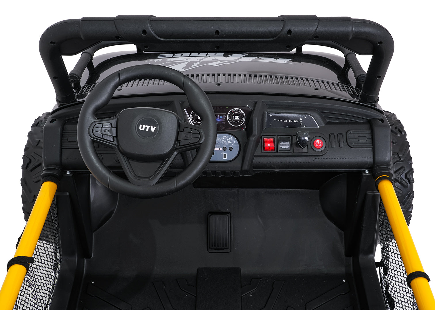Buggy na akumulator UTV SPEED 2x80W- dvosjed - crni