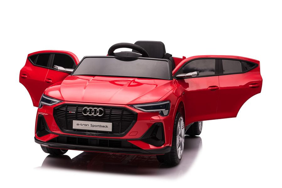 Licencirani auto na akumulator Audi E- Tron QLS-6688 4x4 - crveni