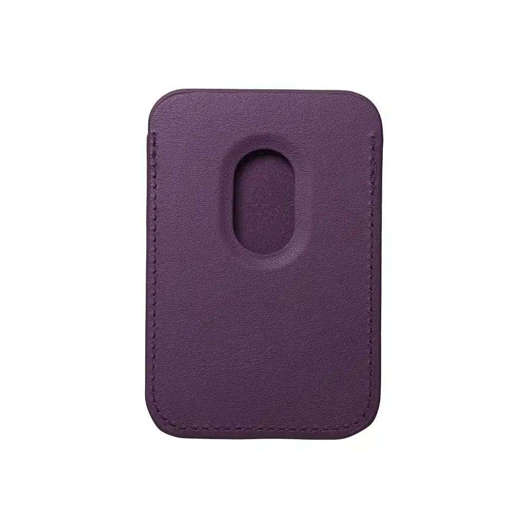 Kožni magnetski novčanik Mag Wallet lila boje