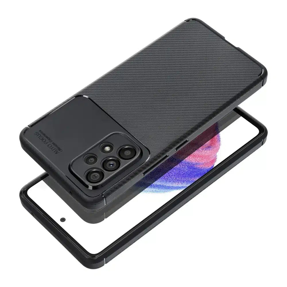 CARBON PREMIUM maska za SAMSUNG GALAXY A13 5G / A04S crna