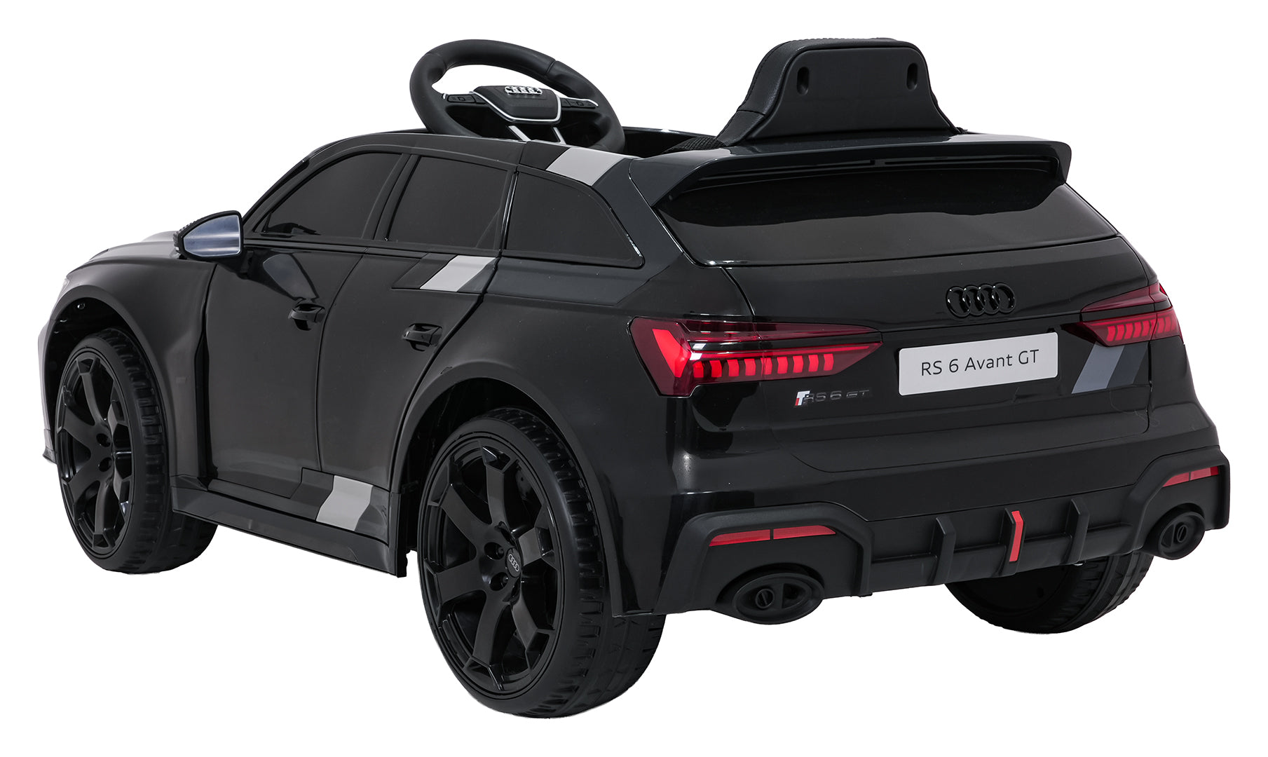 Licencirani auto na akumulator Audi RS6 Avant GT 4x4 - crni